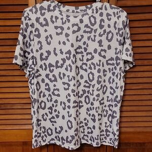 Leopard Print Women's Top